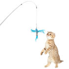 Το ελαφρύ διαλογικό παιχνίδι της Pet, γάτα μεταχειρίζεται τα ραβδιά για το cOem γατών/το ODM διαθέσιμο προμηθευτής