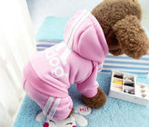 Χρώμα Hoodies χειμερινών κουταβιών παλτών σακακιών σκυλιών της Pet που προσαρμόζεται θερμό προμηθευτής