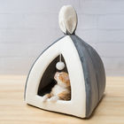 Θερμό μικρό κρεβάτι γατών της Pet/πτυσσόμενο κρεβάτι σπηλιών σπιτιών γατακιών για το χειμώνα προμηθευτής