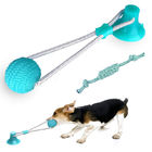 Ζωηρόχρωμο λαστιχένιο υλικό παιχνιδιών σκυλιών παιχνιδιού βάρους 240g μόνο για τον καθαρισμό του δοντιού προμηθευτής