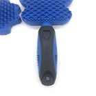 Μπλε ειδική μορφή TPR βάρους 167g βουρτσών τρίχας της Pet χρώματος/υλικό PP προμηθευτής