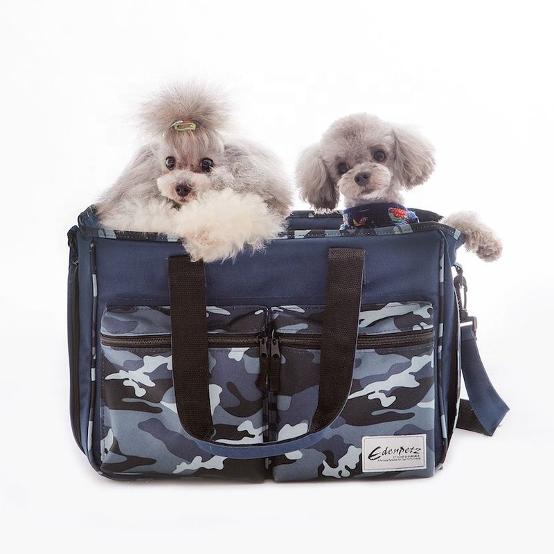 Τσάντα ταξιδιού της Pet σχεδίων κάλυψης, πορτοφόλι μεταφορέων σκυλιών με την αδιάβροχη επένδυση προμηθευτής